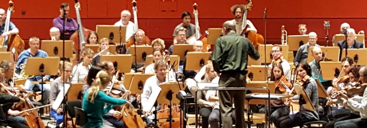 Die Freunde der NDR Radiophilharmonie stellen die Probenarbeit Manzes vor. (Foto: privat)