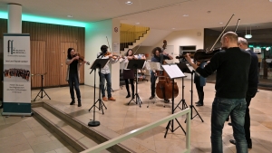 Die Freunde der NDR Radiophilharmonie stellen das Meet & Greet vor. Foto: Carsten Schulze