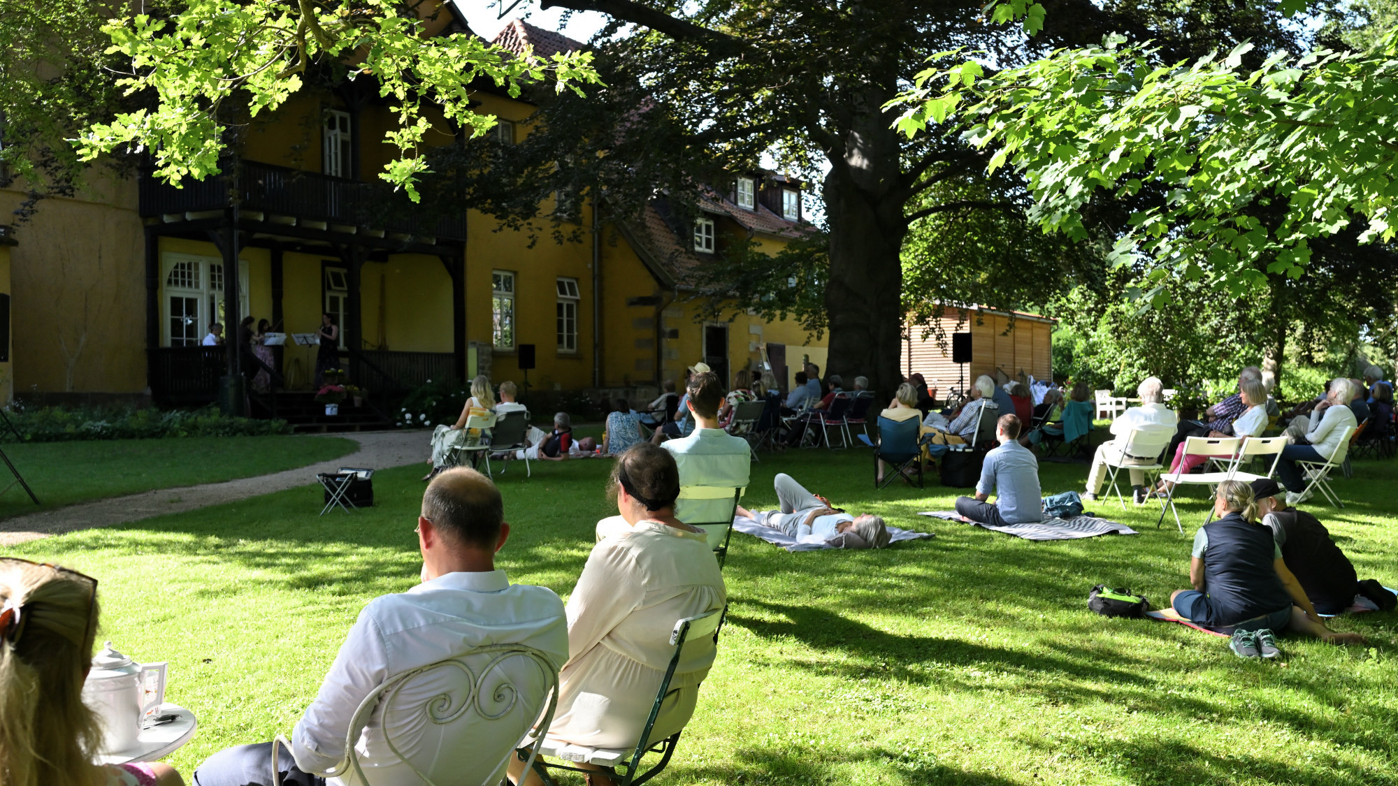 Die Freunde der NDR Radiophilharmonie stellen die Sommerserenade 2021 im Edelhof Ricklingen vor. Foto: Carsten P. Schulze